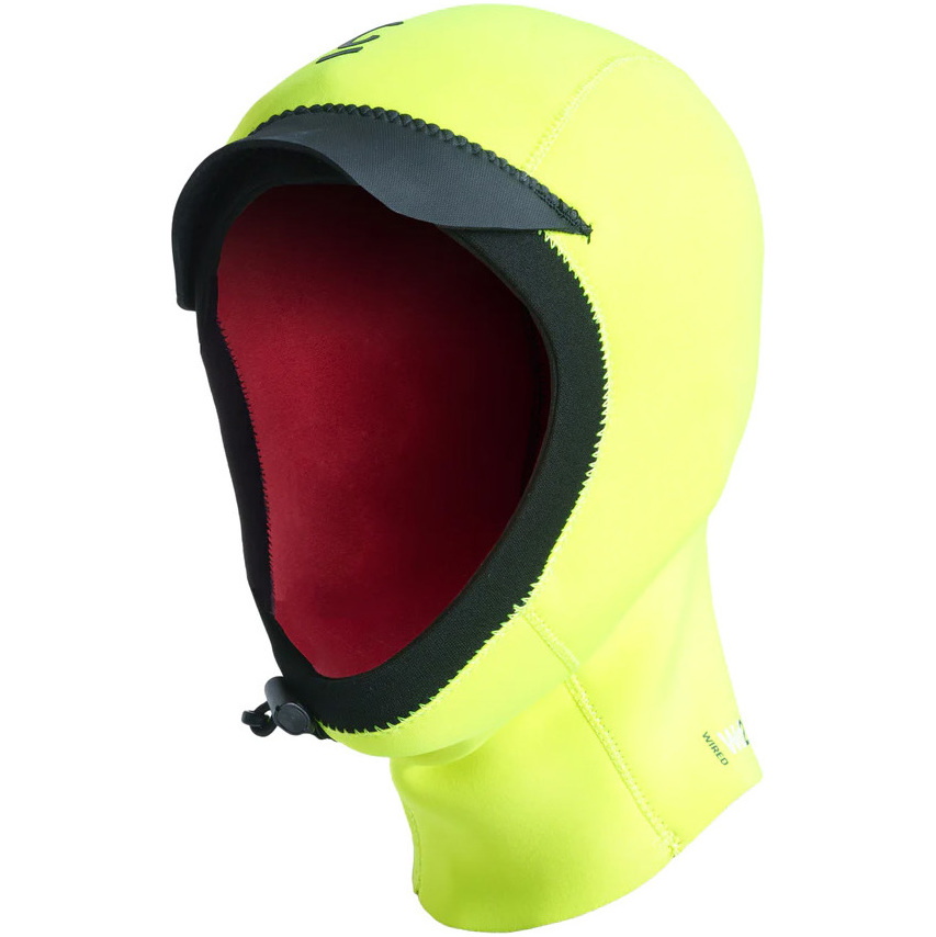 2026 C-Skins Junior Wired 2mm Neoprene Wetsuit Hood C-HOWIJ - Flo Yellow